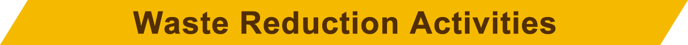 Waste Reduction Activities
